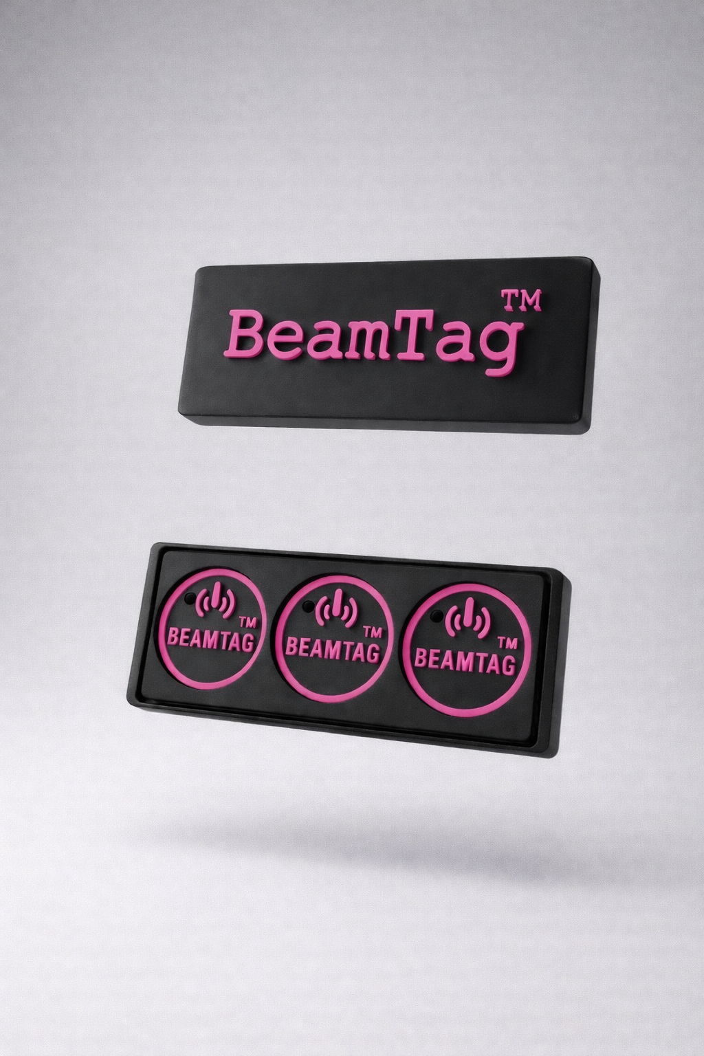 BeamTag™ NFC Smart Keychain-Tap to Share Instantly