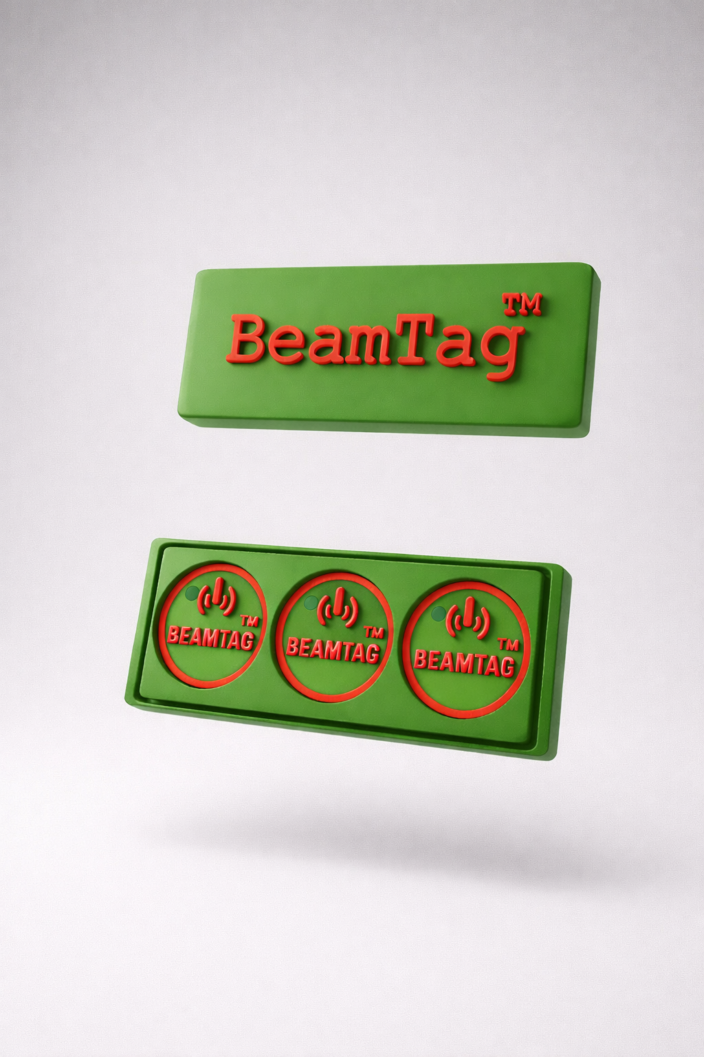 BeamTag™ NFC Smart Keychain-Tap to Share Instantly